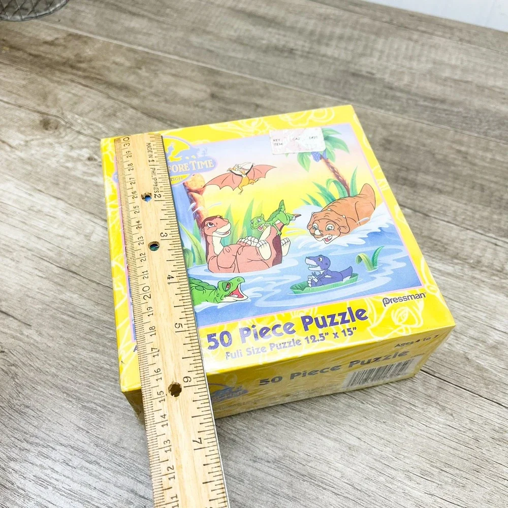 The Land Before Time 50 Piece Jigsaw Puzzle Vintage 2002 Sealed